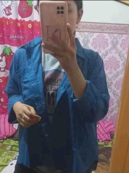 Product Review of Kemeja Rika Kancing Belakang Linen Rami Original Baju Panjang Top Variasi Wanita Atasan Oversize Basic Outer from w**p 0