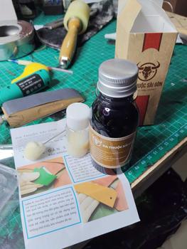 Product Review of Combo thuốc nhuộm giày da (Sơn Giày Da) - Có 39 màu, hàng nhập Italy không phai màu khi sử dụng - Da Thuộc Sài Gòn from T**h N**n ** ** N**n ** 2