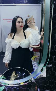 Product Review of ĐẦM BIGSIZE BẸT VAI TAY DÀI D326 (TÁO ĐỎ BIGSIZE 55-90KG) from @**h 1