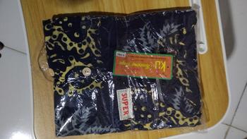 Product Review of Daster Panjang Batik Kencana Ungu Label Coklat Longdress Jumbo Tangan Lengan Panjang from S**r P**️ 0