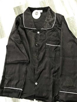Product Review of Bộ đồ nữ pijama chất lụa xước trơn cổ sen tay dài quần dài Nhung from N**n 0