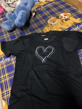 Product Review of Áo đôi thun phông croptop baby tee trái tim đen Local Brand Love Studio T-shirt Nam Nữ Unisex A097 quà tặng kỉ niệm sinh nhật 20/10 Cổ Tròn Jacket Áo Thun Cotton Women from s** n** 1
