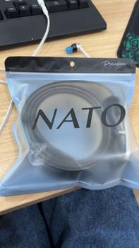 Product Review of Thắt Lưng Nam Nato VUÔNG Khóa Lỗ Kim Da Bò Thật Cao Cấp Bền Đẹp Công Sở Sang Trọng Đi Học Đi Làm Bản Nhỏ from C**m 0