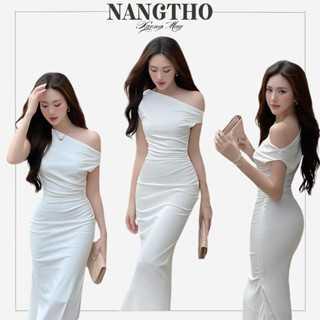 Product Review of D185 Đầm  Xoắn Ngực Chất Tăm Cotton Co Giãn Mạnh Nữ Voi Kem from Đ** c** c** T**i T**t 0