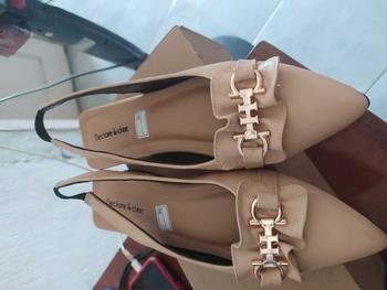 Product Review of Declare&Dee Heels Blok Wanita Pitaloka Square Toe High 3 CM Black Karet Belakang Best Seller Shoes flat  shoes from l**i 0