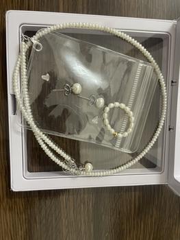 Product Review of Hoa tai nước ngọt 5-6mm khuyên tai from K**n 0