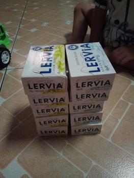 Product Review of PROMO 10PCS SABUN BATANG LERVIA 90GRAM Soap Pencerah from L**s I**6 1