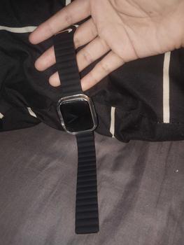 Product Review of แหวนแม่เหล็กสายซิลิโคนสำหรับ Apple Watch Ultra 2 49 46 45 44 40 42 38 มม Iwatch Series 10 9 8 7 6 5 4 3 from p**d _**g 0