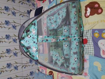 Product Review of kasur bayi set kelambu tenda Free bedcover | kasur bayi 1 set lengkap Bantal Guling | Kasur Bayi empuk | Kado Bayi | Alas tidur bayi from M**s F**y 2