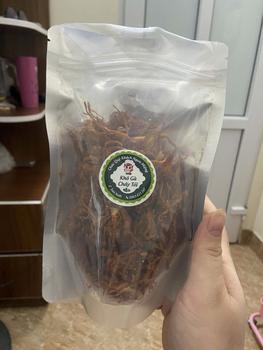 Product Review of KHÔ GÀ CHÁY TỎI NHÀ LÀM DAI NGON ĐẶC BIỆT Snack Ăn Vặt Food Thức Ăn from 𝙏** 𝑨** 0