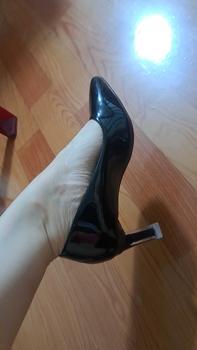 Product Review of Giày Cao Gót Nữ MŨI trơn Giày búp bê mũi nhọn nữ tính cao 5p và 7p - size 35 - size 40 mã Cotron Shoes from S**n 3