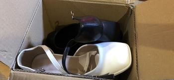 Product Review of (Phúc Minh) GIẦY Cao Gót Nữ Bít Hậu Trơn Chất Liệu Da Mờ Mũi Vuông 10 phân (Phom rộng) Shoes giàycaogót DéP giay cuoi bup Women giay  7 from t**4 2