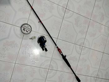 Product Review of Joran Pancing Set 1.65m/1.80m/2.10m casting baitcasting reel 2 Bagian Pancing 19+1BB 7.2:1 reel pancing Umpan Ikan from a**3 1