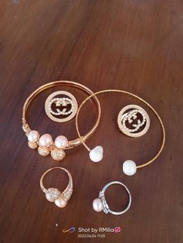 Product Review of [CO ETALASE INI BONUZZ ANTING MUTIARA!!] BESTSELLER GELANG MUTIARA DAN CINCIN SEPAKET DAPAT SERTIFIKAT from 💞**💞 1