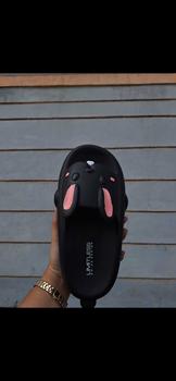 Product Review of Limitless - Sandal Anak Wanita Kekinian Sandal Slip On Bunny Anak Sendal Rumahan Santai Terbaru 2024 - Size 30 - 41 Kaki Fashion from D**a 3