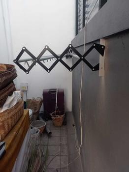 Product Review of Jemuran JUMBO tempel panjang 2meter Besi Tahan Karat Dapat disesuaikan Pakaian from C** 0