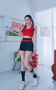 Product Review of Bộ đồ tập gym,yoga,aerobic Thoải mái Thoáng khí Sport from M**e 1