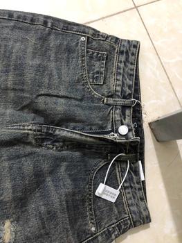 Product Review of YURI JEANS - (Vải QCCao Cấp) Quần Jeans Baggy Màu Dơ Bụi Rách Gối Chất Mền Mịn Dài94cm Nữ Pants from H**g H**g ** 0