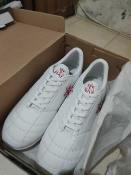 Product Review of Sepatu Futsal RAF White Red XERACION ONE Dewasa" sepatufutsal c it Semua musim Pink sepatu  futsal sepatu futsal decit sepatu  futsal sepatu  ori from ** 0