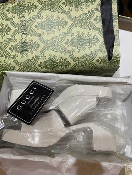 Product Review of Guốc G.C nhựa thơm hàng QCCC full box đế 5cm(2021) Shoes DéP Nữ GiàY from C**2 0