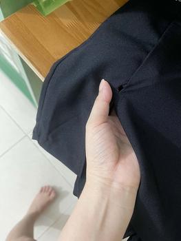 Product Review of Chân váy chữ A nữ sẽ tà 2 bên cạp cao Đen Voi Women Voan Jean G01 - Chất liệu vải for cao cấp from T**n 0