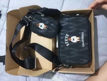 Product Review of [HÀNG CHUẨN XỊN] Túi đeo chéo WHO..A..U for Nam Nữ from H**️ 0