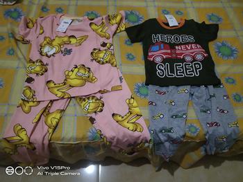 Product Review of Kiminori EVER.CP Setelan Baju Tidur Anak Lengan Pendek Celana panjang Fashion from F**y 0