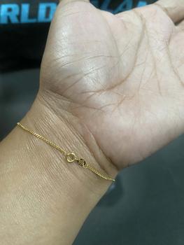 Product Review of 18K Cadena Dainty Bracelet from A**s C**p T**d 0