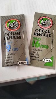 Product Review of เข็มจักรเล็ก จักรกระเป๋าหิ้วไฟฟ้า ยี่ห้อ ORGAN ของแท้ % from Y**n B**a 0