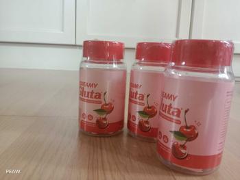 Product Review of Creamy Gluta ผลิตภัณฑ์เสริมอาหาร (ครีมมี่กลูต้า) นำเข้าจากเกาหลี 30 แคปซูล ตราญาจิน่า ตะกร้าบริษัท from 🌻**w 0