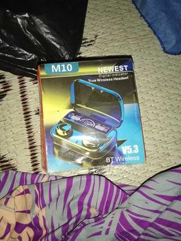 Product Review of 12.12 Hot Selling Upgrade Baru F9-5/M10 TWS Dan Powerbank Tampilan LED TWS Headset Bluetooth with Mic Sentuh Olahraga Tahan Air Henset Bloetooth HiFi Stereo Wireless Earphone Bluetooth from A**e 0