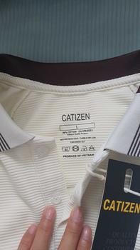 Product Review of Áo Thun Polo Nam Raglan Chất Vải Gân Kem Cotton Cao Cấp, Thấm Hút Mồ Hôi, Trẻ Trung, Thanh Lịch - CATIZEN from N**C 1