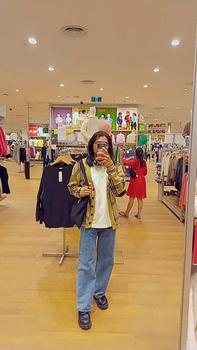 Product Review of Celana jeans pria baggy pants korean style oversize loose blue jeans straight kulot boyfriend jeans longgar celana cowo celana panjang denim from n**k 2
