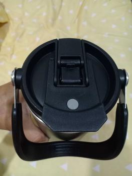 Product Review of Panda รุ่นใหม่ 30 ออนซ์ 900 ml NEW ฝา 2 หัว แก้วเก็บความเย็น-ร้อน   30oz แบบใหม่มีที่จับ หูหิ้ว เก็บอุณหภูมิร้อน แก้วกาแฟ แก้วสแตนเลส304 แก้วน้ํา from m**1 2