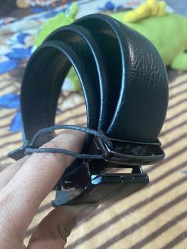 Product Review of Dây lưng da ống quận bo cạnh may zic zắc Ví from H**p 0