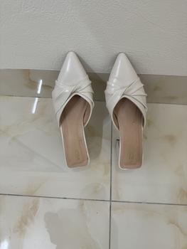 Product Review of [Hình thật]Dép nữ đế cao tôn dáng, Dép sục cao gót 7 phân dép nữ hottrend 2023 WD2316 Shoes GiàY DéP đế Cao Su Len from M**💗 0