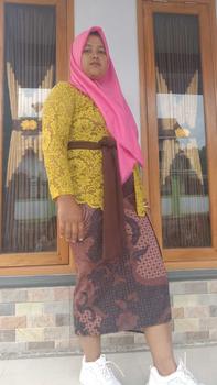 Product Review of SIMONA KEBAYA Setelan kebaya 100rb kebaya bali jadi strait zofya (katalog 3) batik dress Baju Kain from S**A N** 1
