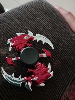 Product Review of Hideous Monster Fidget Hand Spinner Toys / Games / Toy / Game / Mainan / Permainan budak kanak / Gasing from n**k 0