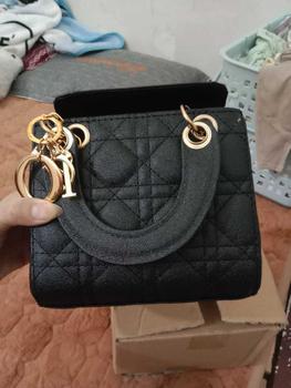 Product Review of Túi hộp nữ dáng vuông da bóng 20cm, túi mini da bóng da lì 15cm from O**h p**n ** 1