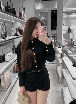 Product Review of Jum Cổ Tàu Cúc Kèm Đai Cá Tính - J9 cho Nữ from H** 1** 0