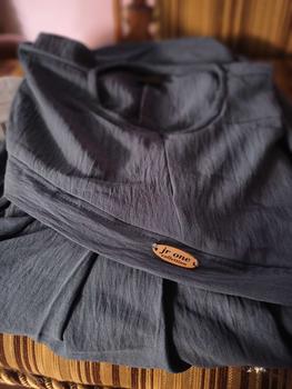 Product Review of Aluna Dress Muslim Gamis Crinkle Airflow Polos Terbaru Wanita Dewasa Muat dari BB 40 kg sampai 100 kg from f**5 1