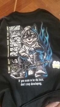 Product Review of 2024 เต้บ้านสวน-Tae Banswn ผ้าฝ้าย Tae Banswn T-shirt เสื้อฮู้ด S-3XL เสื้อยืดแฟชั่นสำหรับผู้ชาย from ผ**ี ไ**ล 1