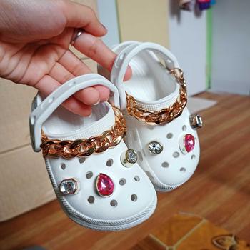 Product Review of Bae Clog crols For Kids Inspired Thick sole with chain Accesories Toddler Comfortable Breathable Soft from U**y M**h 1