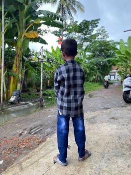 Product Review of Setelan Anak Kemeja Flanel katun Premium dan Celana Jeans Panjang Usia 1-12 Tahun - Parsel Baju Fashion from ** 0