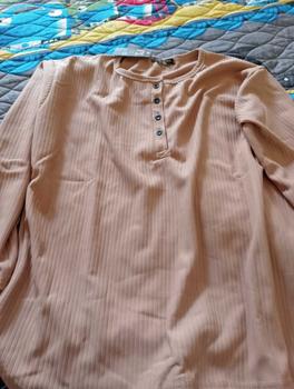Product Review of By-BALQIS - Auliya Blouse Batwing Blus Atasan Wanita Jumbo Variasi Kancing from B**N 0