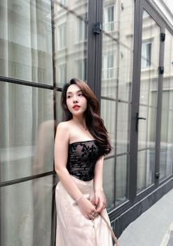 Product Review of ÁO LỆCH VAI REN (2 LỚP CÓ LÓT) - SI MÊ EM - ẢNH SHOP CHỤP - Áo nữ from L**🫧 2