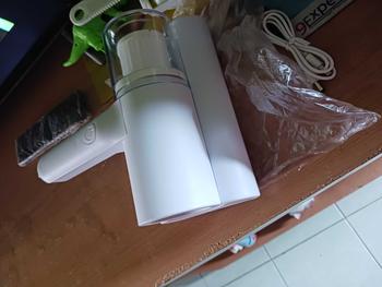 Product Review of เครื่องดูดไรฝุ่นไร้สาย 30000Pa เครื่องกำจัดไรฝนมือถือถือ เครื่องดูดไรฝุ่น เครื่องกำจัดไรฝุ่นฆ่าเชื้อแสงUV กำจัดไรฝุ่น from N**a 1