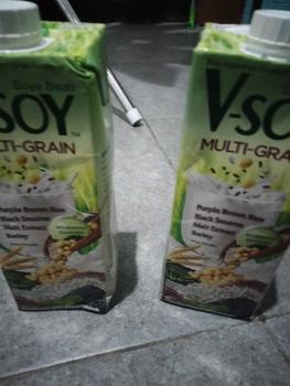 Product Review of Vsoy Multigrain 1 Liter / Vsoy MultiGrain Susu Kedelai from w**y 0