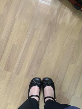 Product Review of Giày Nữ Đế Cao Mũi Tròn 3p Da Mềm Buộc Nơ Điểm Nhấn Gót 3-5cm - Shoes from K** A** 1