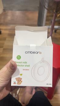 Product Review of Hộp 2 phễu hứng sữa chống tràn Cmbear dùng thay cho thấm sữa from E**g 0